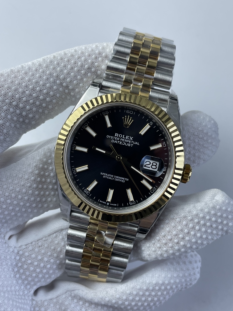 (준비완료/특급배송)NO.2292/VS공장 롤렉스 데이저스트 41미리 콤비 블랙