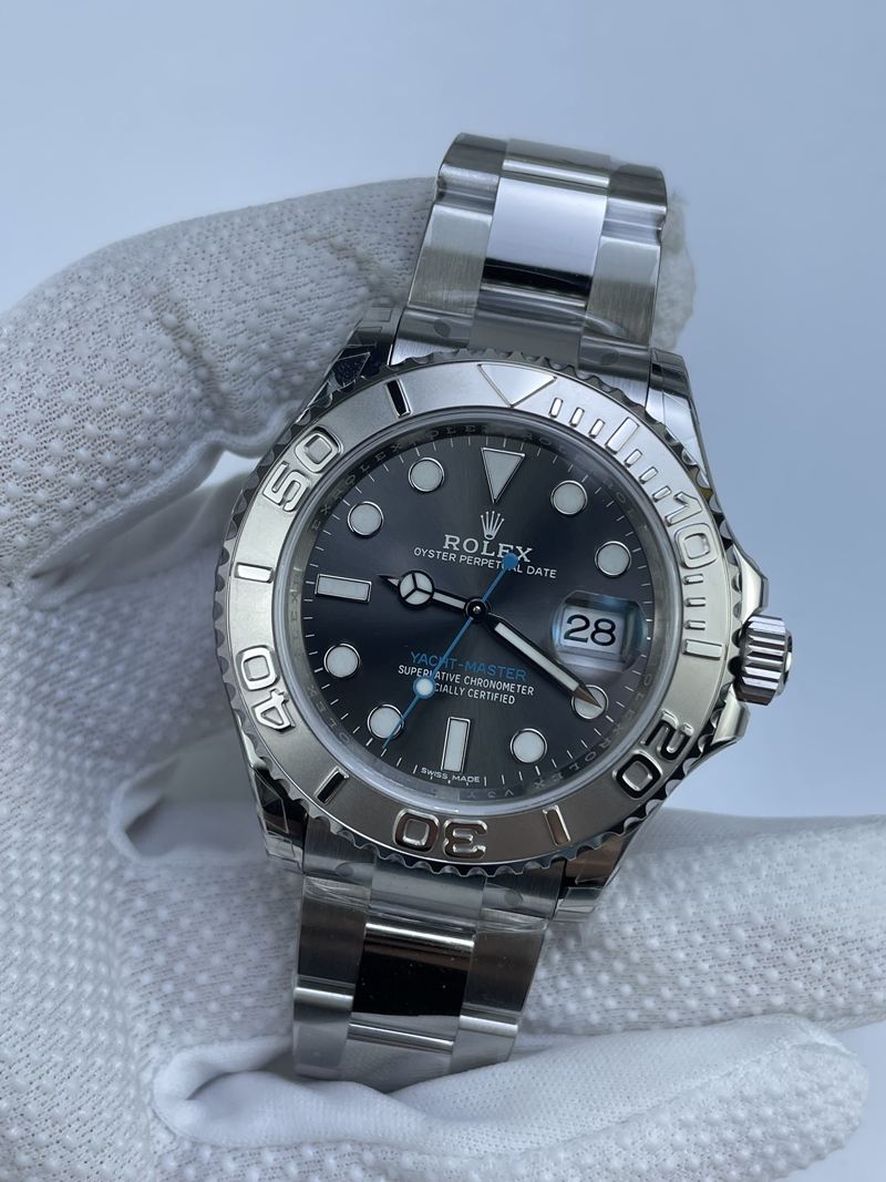 (준비완료/특급배송 할인판매)NO.3057/VS공장 요트마스터 그레이 3135풀카피 클론무브